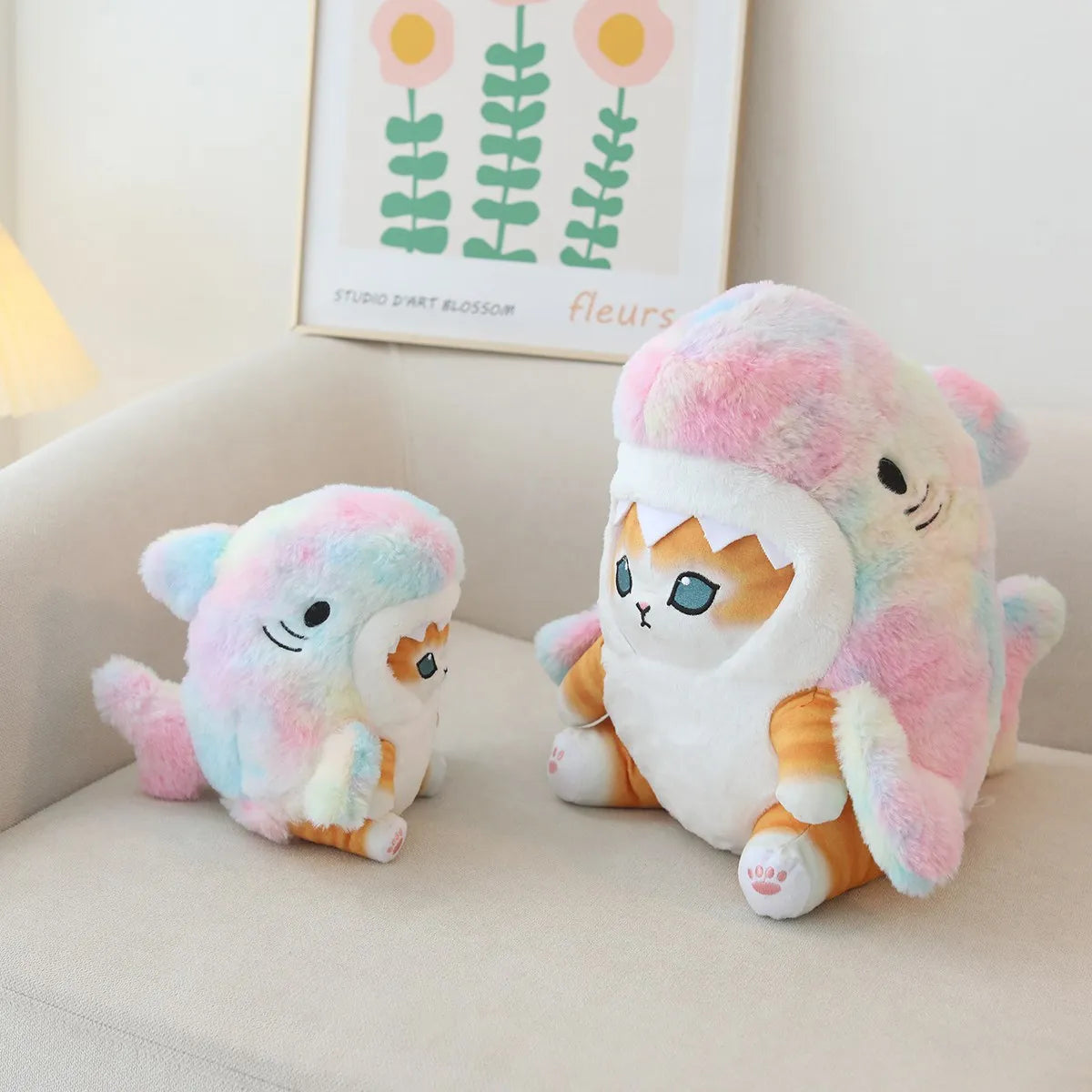 Shark Cat Plush Toy
