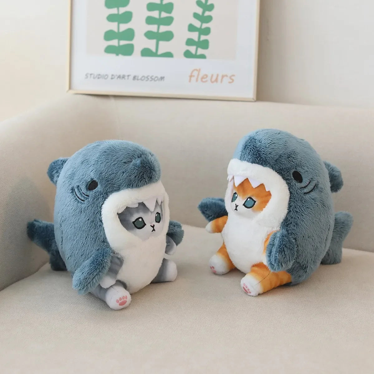Shark Cat Plush Toy
