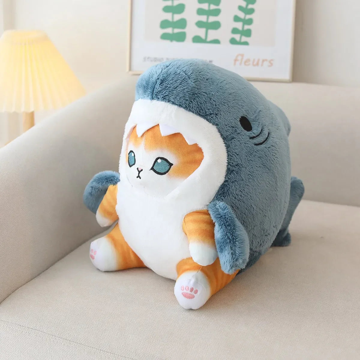 Shark Cat Plush Toy