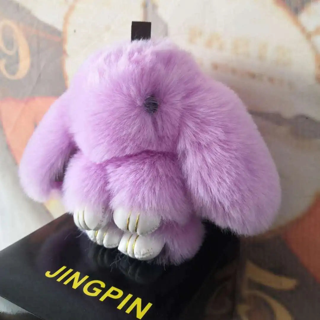 Cute Pluff Bunny Keychain