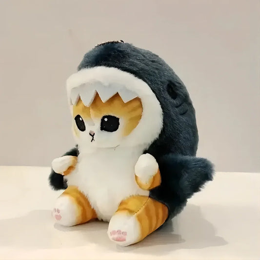 Cute Shark or Shrimp  Cat Plush Toy
