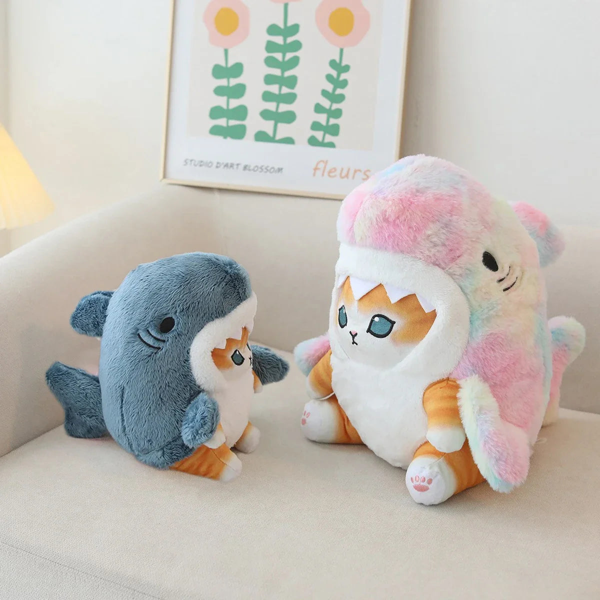 Shark Cat Plush Toy