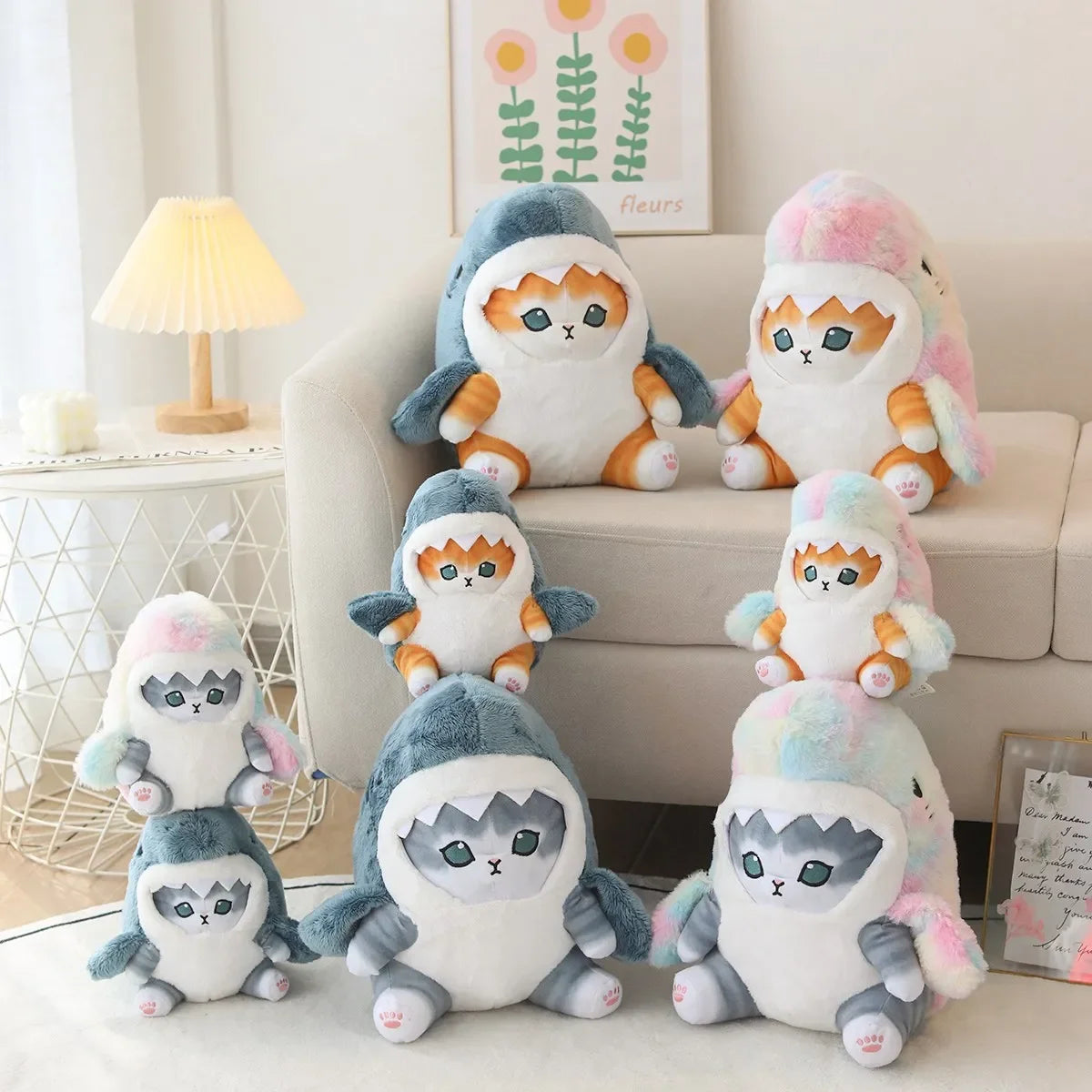 Shark Cat Plush Toy
