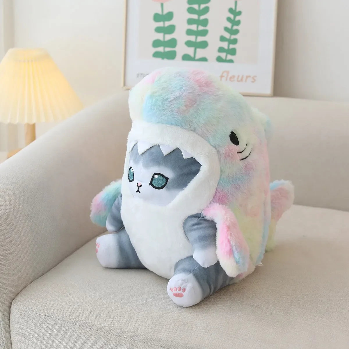 Shark Cat Plush Toy