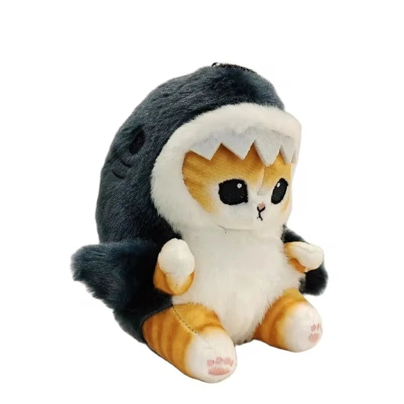 Cute Shark or Shrimp  Cat Plush Toy